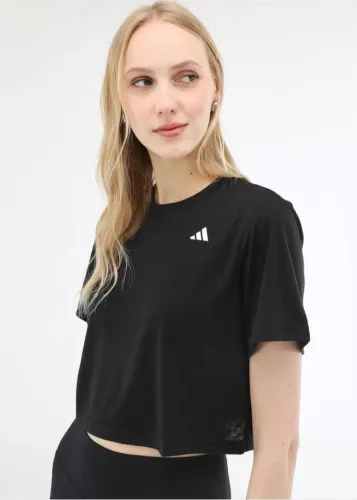 Camiseta cropped Adidas 