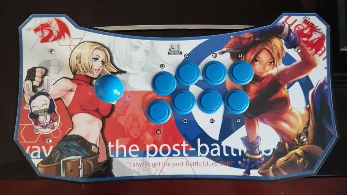 Controle Arcade Ps4/Ps3/PC placa Nativa Slim Colors