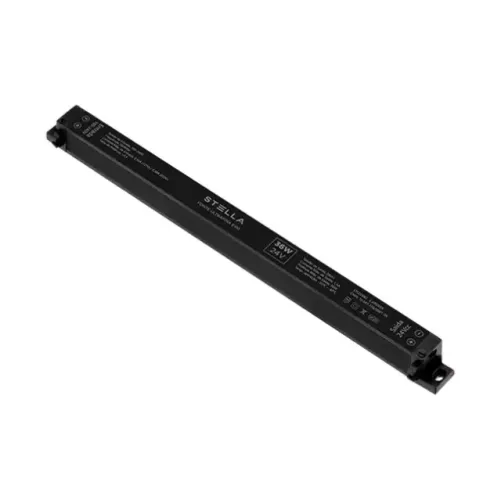 Fonte Driver Slim Para Fita e Perfil LED 24V de 36W Stella