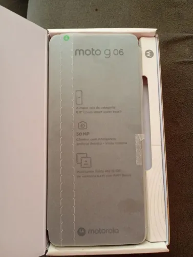Motog06 256gb na caixa novo