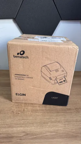 Impressora Etiqueta Elgin Bivolt NOVA LACRADA