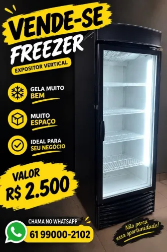 Freezer expositor vertical