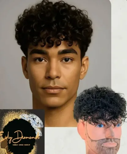 Colocação de fibra orgânicas e confecção de produtos para alopecia