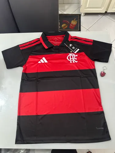 Camisa Flamengo Masculina 2026 Torcedor Rubro-Negra