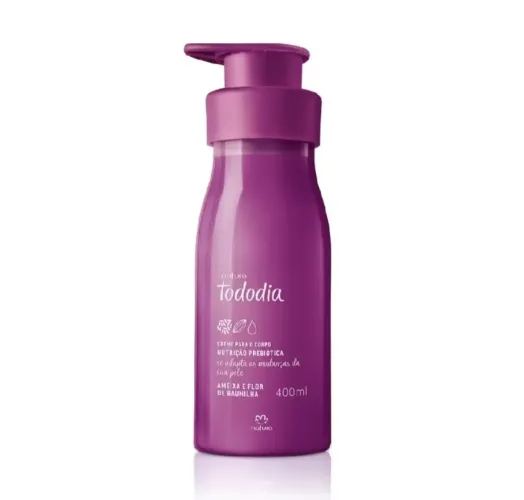 Creme natura ameixa e flor de baunilha