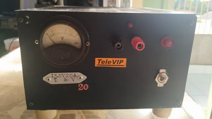 Fonte de alimentação 13.8 volts rádio px vhf