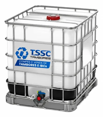 Container IBC 1000 Litros Higienizado Pronto para Uso