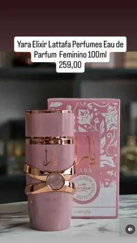 Yara Elixir Lattafa Perfumes Eau de Parfum - Perfume Feminino 100ml