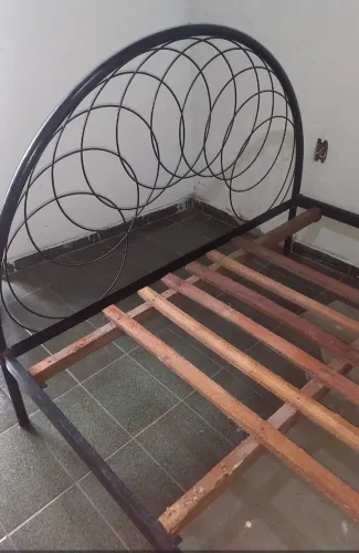SUPORTE DE FERRO CAMA CASAL