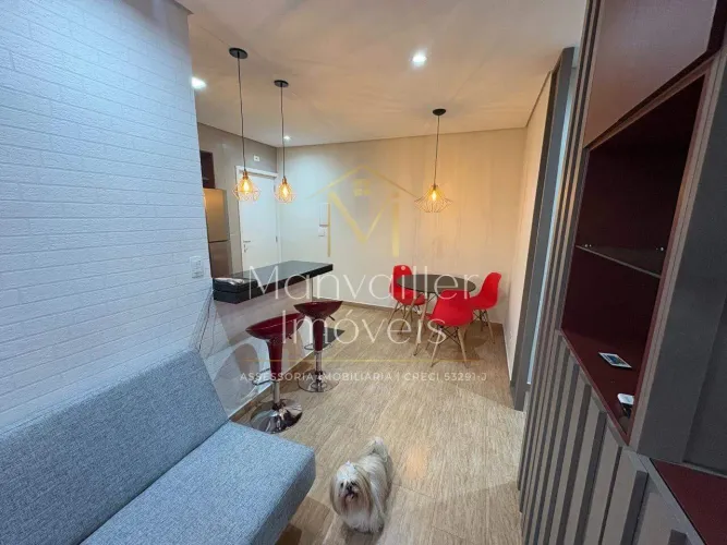 Apartamento Mobiliado 1 Suíte com Varanda Gourmet e 2 Vagas | Jardim América, Sorocaba-SP