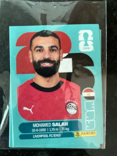 Figurinha copa SALAH