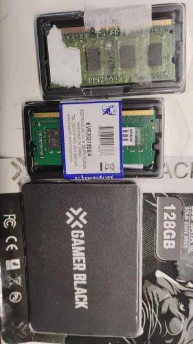 Memórias e ssd