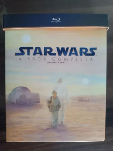 Coleção completa Star Wars em blu-ray