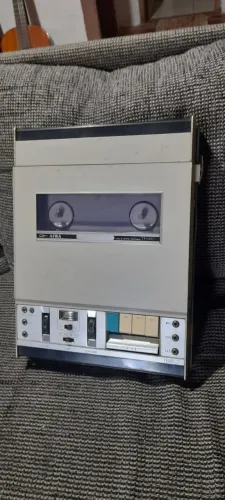 Gravador rolo antigo aiwa TP750