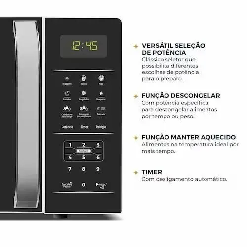 Micro-ondas 20L Britânia novo