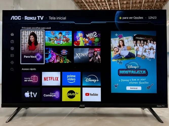 Vende-se televisão nova