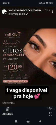 Design de sobrancelhas e cílios ?