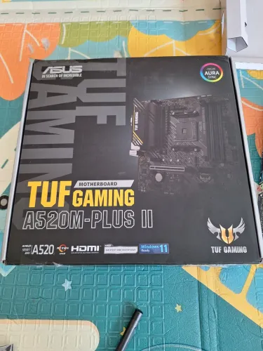Kit Ryzen 3 Pro 4350G, Placa mãe A520 Tuf e 16gb ram