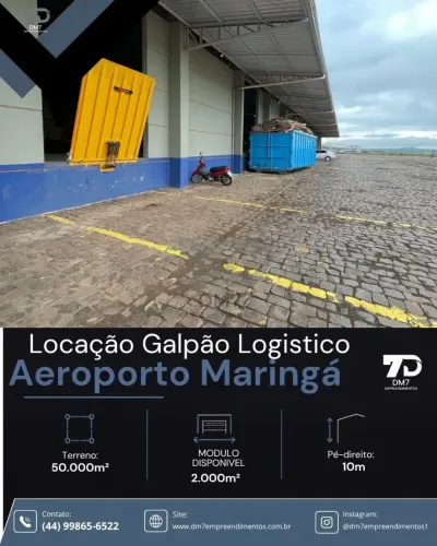 Galpao modular em condomínio fechado