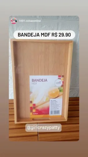 Bandeja MDF