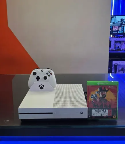 Xbox One S 1TB c/ Garantia + RED DED II - Somos LOJA FÍSICA 