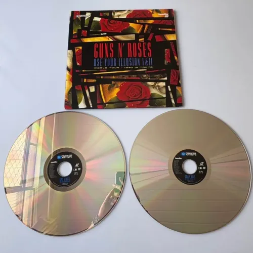 Guns N' Roses Use Your Illusion I & Ii Laserdisc Importado