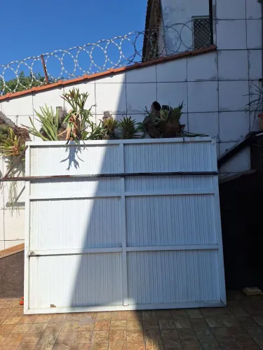 PORTÃO GARAGEM ALUMÍNIO 2,10 X 2,40