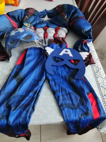 Fantasia capitão América Novo