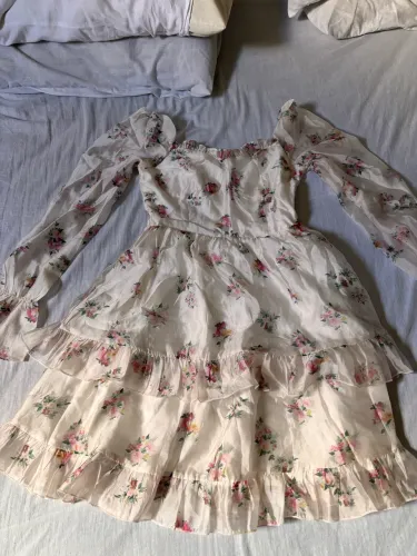 Vestido camponesa floral