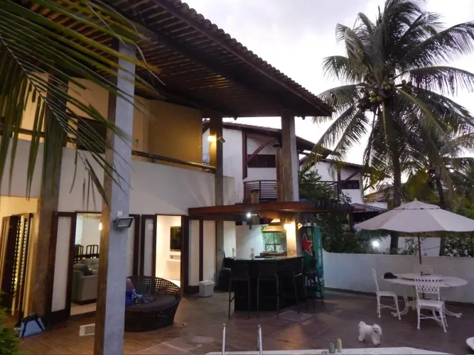 Casa no Condominio Barramares Cotovelo (Distrito Litoral) - Parnamirim/RN com 4 Suítes à v