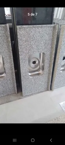 Pia granito cinza