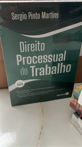Direito Processual do Trabalho 47 Edição 2025 - Sérgio Pinto Martins LACRADO  