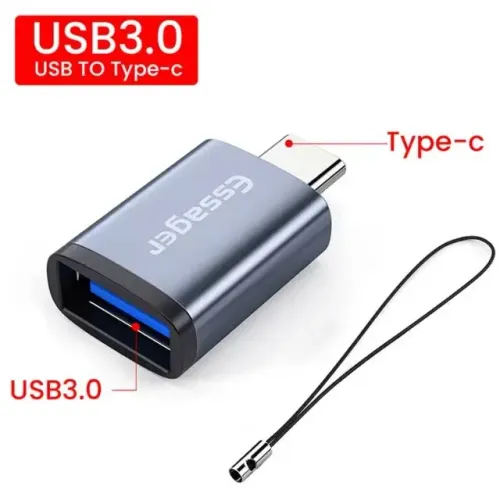 Adaptador Essager USB A para USB C - OTG