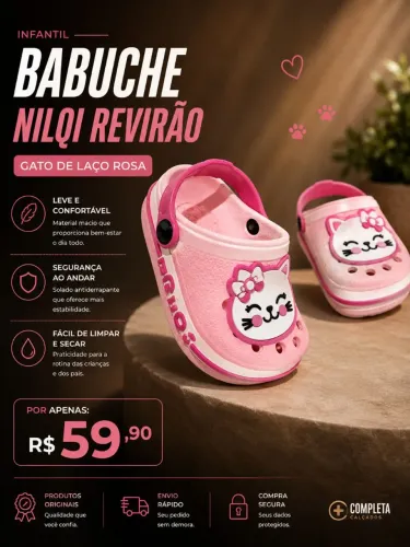 PAPETE INFANTIL FEMININO 