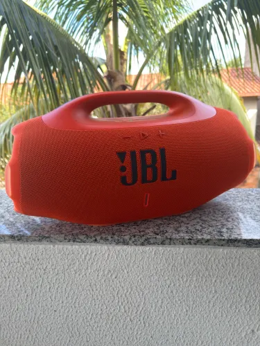 Caixa de som JBL Boombox 4 Laranja Completa 