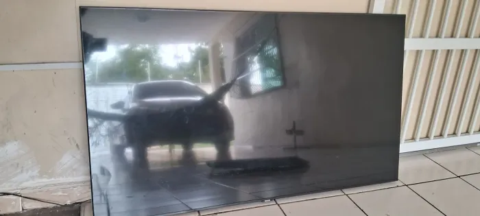 Tv 55 sansumg com defeito