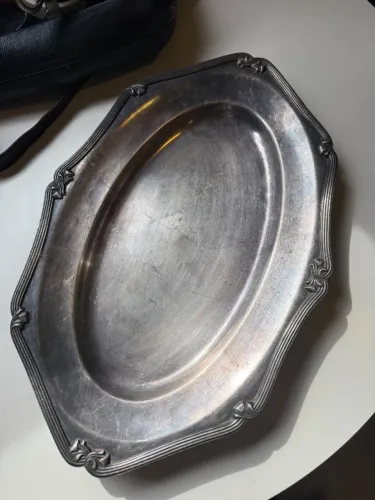bandeja de prata