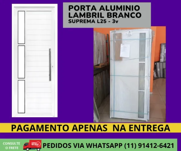 portas completa lambril branco L25