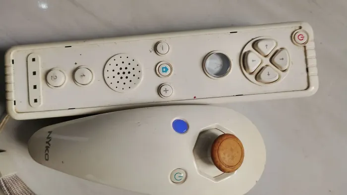 2 Controle Remoto Sem Fio Para Nintendo Wii Funcionando Ler A descrição