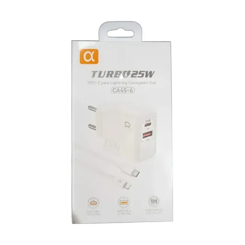 Carregador Turbo 25w Tipo-c E Lighting Original