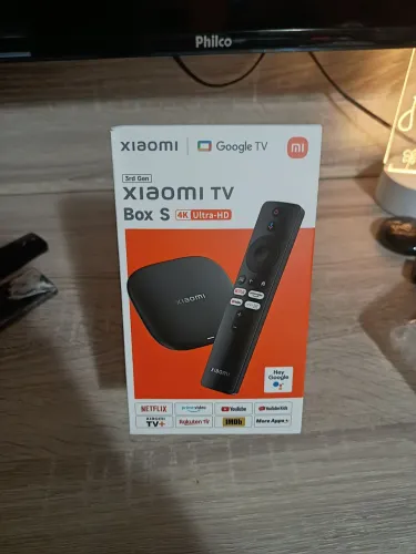 Mi Box S 4K 3ª Geração - Original e Perfeita