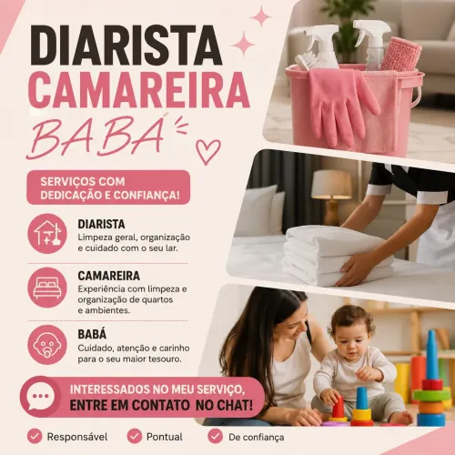 Interessados solicitar contato via Chat.