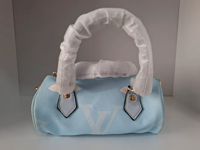 Bolsa Louis Vuitton Speedy Nano Azul