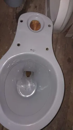 Vendo vaso de banheiro acoplada 6L marca henry