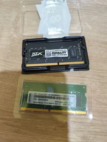 Memória RAM ddr4 3200mhz 8gb + 8gb (16gb Dual Channel)
