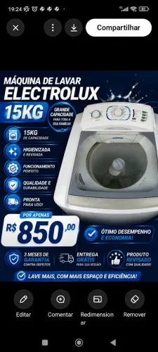 Máquina de lavar