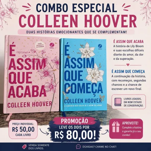 Combo Especial - Collen Hoover