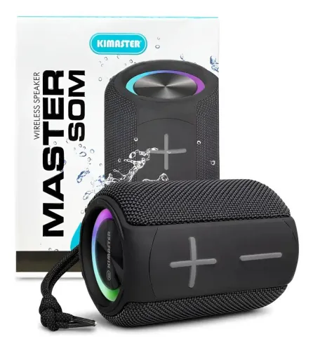 Caixa de Som Bluetooth Portátil Kimaster K400