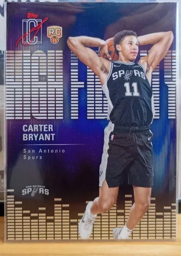 Rookie Card NBA Topps signature Class HIGH FIDELITY Carter Bryant + 6 base cards