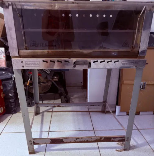 Forno industrial e chapa